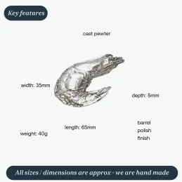 Prawn Ornament