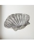 Scallop Pewter Shell Ornament
