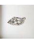 Sea Snail Pewter Shell Ornament (M)