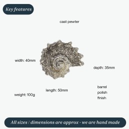 Spikey Shell Ornament