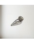 Spiral Pewter Shell Ornament (M)