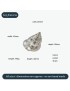 Top Pewter Shell Ornament