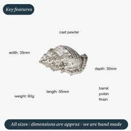 Triton Shell Ornament