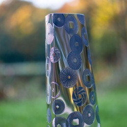 Millstones Pewter Vase, Large