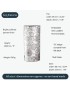 Retro Style Pewter Bud Vase