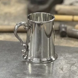 Plain Pewter Tankard - 1 pint