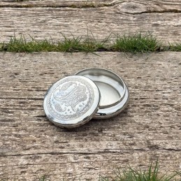 Paisley Pewter Trinket Box