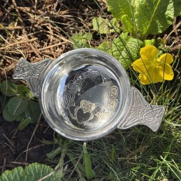 Claddagh Pewter Quaich Small