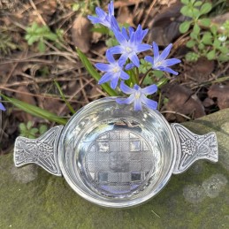 Tartan Pewter Quaich