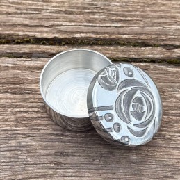 Charles Rennie Mackintosh Pewter Trinket Box - Small