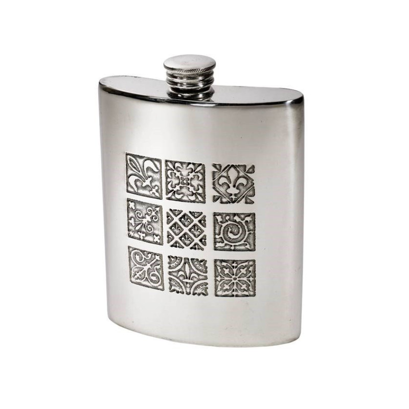 Medieval Kidney Hip Flask