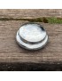 Plain Georgian Pewter Trinket Box