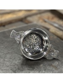 Celtic Circle Pewter Quaich - Standard