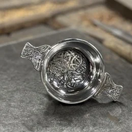 Celtic Circle Pewter Quaich - Standard