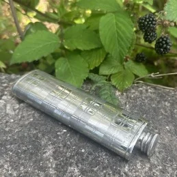 Tartan pewter Purse flask