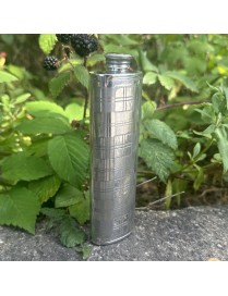 Tartan pewter Purse flask