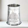 Edinburgh Scene Pewter Tankard – 1 Pint Scottish Collectible Gift