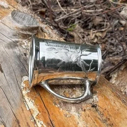 Monarch of the Glen Pewter Tankard – 1 Pint Embossed Gift Tankard