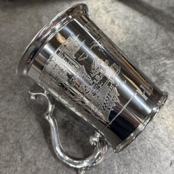 Edinburgh Scene Pewter Tankard – 1 Pint Scottish Collectible Gift
