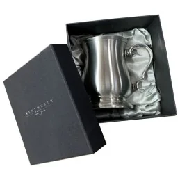 Abbey Bell Tankard – Hand-Cast Heavyweight Pewter Tankard (1 Pint)