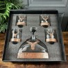 Majestic Stag Crystal & Copper Whisky Decanter – Luxury & Elegant