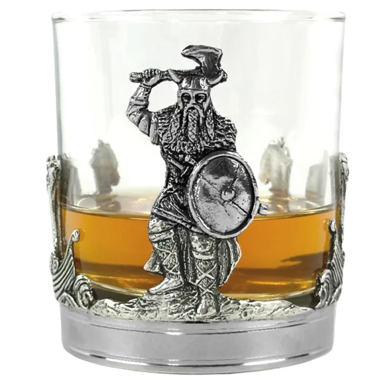 Viking Pewter Whisky Glass