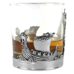 Viking Pewter Whisky Glass