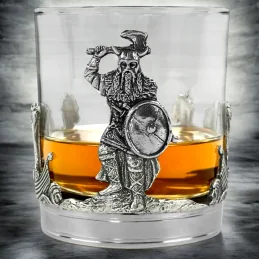 Viking Pewter Whisky Glass