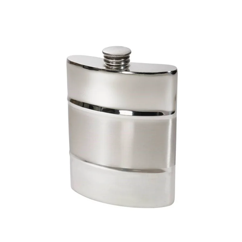 Part Satin Kidney Hip Flask