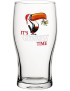 Christmas Toucan Guinness Pint Glass