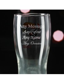 Christmas Toucan Guinness Pint Glass