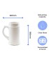 Personalised Ceramic Tankard | Any Message Any Font Any Colour