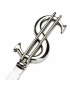 Dollar Sign Pewter Letter Opener | Pewter World