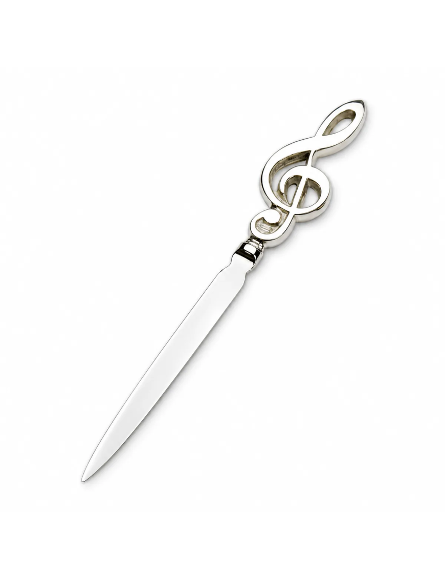 Treble Clef Pewter Letter Opener | Pewter World