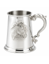 Personalised Equestrian Pewter Tankard 1 Pint | Pewter World