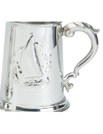 Personalised Sailing Pewter Tankard 1 Pint | Pewter World