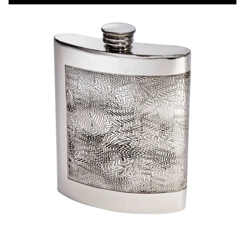 Red Room Kidney Hip Flask