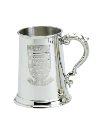 Personalised Cornwall Pewter Tankard 1 Pint | Pewter World
