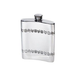 Shamrock Kidney Hip Flask