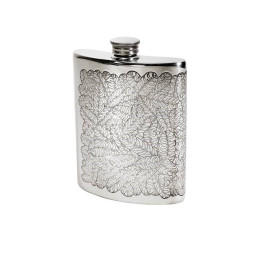 Tiger Leaf Kidney Hip Flask
