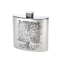 Tree of Life Kidney Hip Flask 4oz