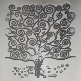 Tree of Life Kidney Hip Flask 4oz