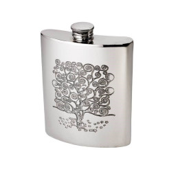 Tree of Life Kidney Hip Flask 6oz