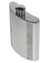 Vertical Celtic Bands Kidney Hip Flask
