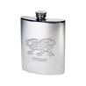 Welsh Dragon Kidney Hip Flask