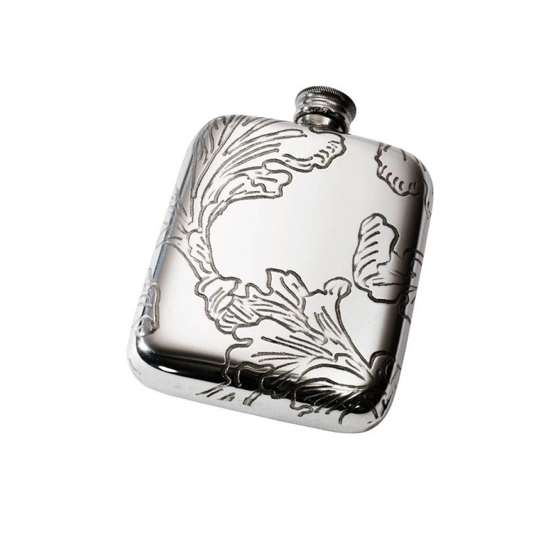 Acanthus Pocket Flask