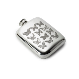 Butterfly Pocket Flask