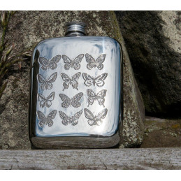 Butterfly Pocket Flask