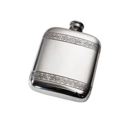 Celtic Bands Pocket Flask