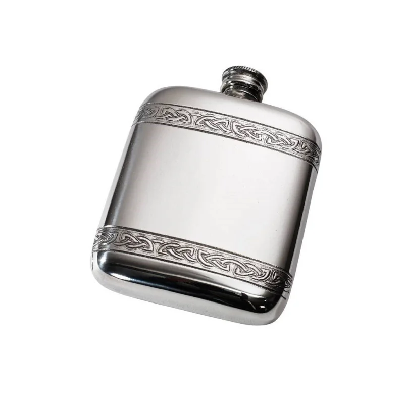 Celtic Bands Pocket Flask